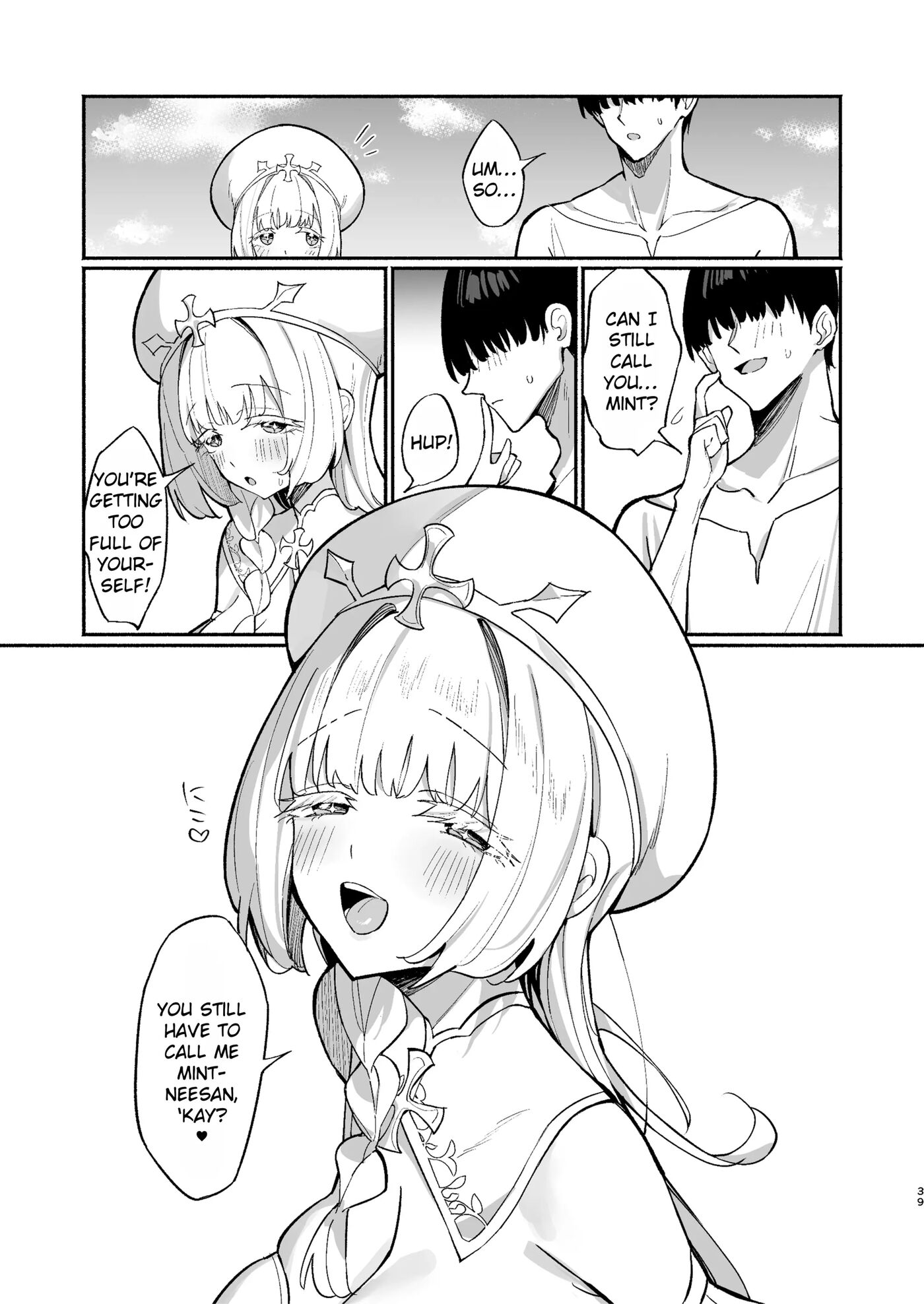 Mint-neesan Wants To Be Lovey-dovey With Warrior-kun ~seduced By The Aggressive Short-stack Healer~ Chapter 1000 Page 38